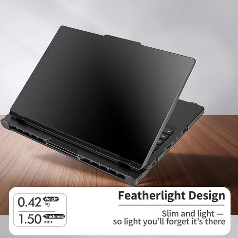 مجموعة حافظة كمبيوتر محمول لجهاز 2025 Legion Pro 5 / 5i Gen 10 Intel مقاس 16 بوصة، غطاء صلب مقاوم للخدش والسقوط وغطاء واقٍ شفاف + غطاء لوحة مفاتيح (أسود غير لامع) in Saudi Arabia