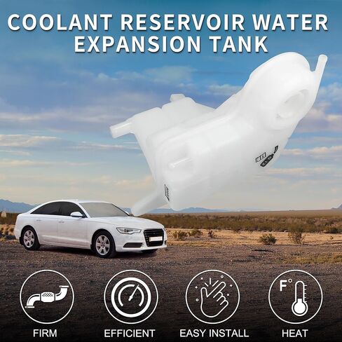 Coolant Reservoir Water Expansion Tank for A6 Sturdy No.4F0121403 | Coolant Radiator Reservoir Bottle with Sensor 1 Pcs for A6 Quattro in Saudi Arabia
