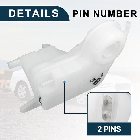 Coolant Reservoir Water Expansion Tank for A6 Sturdy No.4F0121403 | Coolant Radiator Reservoir Bottle with Sensor 1 Pcs for A6 Quattro in Saudi Arabia