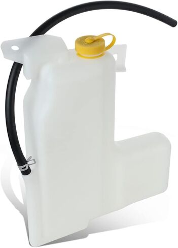 DAT AUTO PARTS Engine Coolant Recovery Bottle Overflow Reservoir Tank With Cap Replacement for 2000-2004 Nissan Xterra 1998-2004 Frontier Pickup Truck White Textured Plastic NI3014109 217108B400 in Saudi Arabia