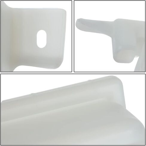 DAT AUTO PARTS Engine Coolant Recovery Bottle Overflow Reservoir Tank With Cap Replacement for 2000-2004 Nissan Xterra 1998-2004 Frontier Pickup Truck White Textured Plastic NI3014109 217108B400 in Saudi Arabia