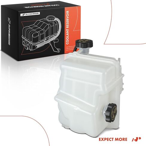 خزان خزان استرداد تدفق سائل تبريد المحرك A-Premium [مع غطاء وخرطوم ومستشعر] متوافق مع Chevy Silverado 2500 3500 4500 5500 6500 HD & GMC Sierra 2500 3500 HD & International Harvester in Saudi Arabia