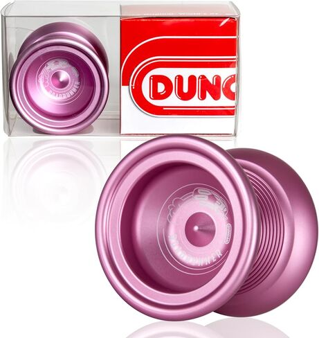 Duncan Toys Roadrunner Yo-Yo, Unresponsive Expert Level Yo-Yo, Concave Bearing and Aluminum Body, Black w/Red Splash in Kuwait