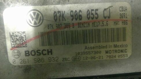 وحدة التحكم ECM للمحرك تناسب 11-14 متوافقة مع VW المتوافقة مع Jetta 07K 906 055 CJ 07K906055CJ in Saudi Arabia