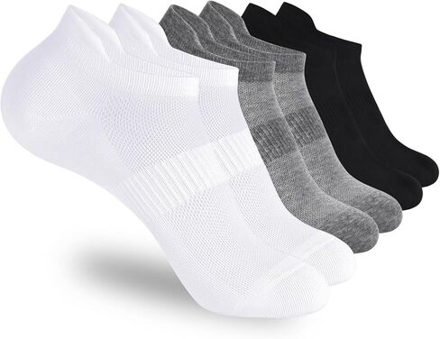 Ankle Socks Thin Athletic Running Low Cut No Show Socks for Women & Men,3 Pairs in Saudi Arabia