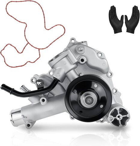 AW6341 Professional Water Pump Compatible with Ram 1500 2011-2020, 2500 3500 11-18, Dodge Ram 09-10 5.7L V8 HEMI, Durango, Chrysler Aspen. OEM Replaces 53022192AE in Saudi Arabia