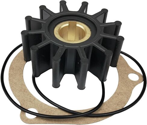 Inboard Water Pump Impeller Kit Replacement for Sherwood 09000K-SHW G Serie Pumps G903 G905 G906 G907 G908 G909 G910 G11 Kohler 229826 246489 34437 Onan 132-0271 Westerbeke 200175 42175 in Saudi Arabia