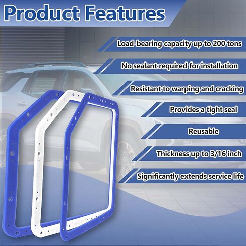 حشية وعاء زيت ناقل الحركة لـ GM Turbo 350 | بديل لموروسو 93102 | تمت ترقيته بطبقة فولاذية | مطاط مبركن عالي التحمل لمتانة وختم فائقين in Kuwait