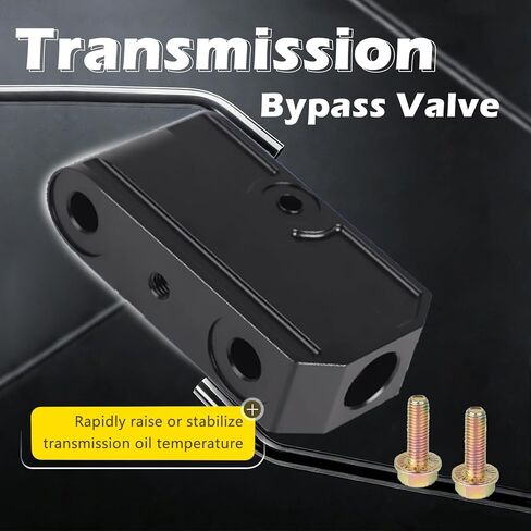 2019-2024 Transmission Fluid Thermal Bypass Valve Compatible with Chevy Silverado1500 Compatible with GM 3.0L Replace#125069000 in Saudi Arabia