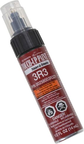 Touch-Up Paint Pen Brush Barcelona Red Metallic 3R3 Paint Code Compatible with Toyota in Saudi Arabia