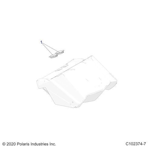 Polaris ATV Plug، Switch، قطعة OEM الأصلية 5457218، الكمية 1 in Saudi Arabia