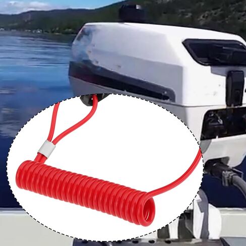 2Pcs Boat Emergency Kill Switch Lanyard Compatible with Johnson Compatible with Evinrude OMC Sierra MP28880 in Saudi Arabia