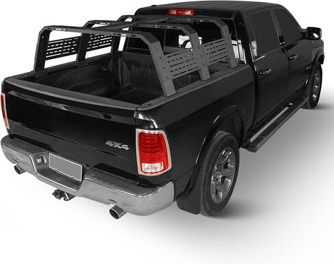 Hooke Road 18.8" High Overland Bed Rack for Full-Size Trucks Without Bed Rails - Compatible with Ford F-150 & Raptor, Dodge Ram 1500, Chevy Silverado 1500, GMC Sierra 1500 in Saudi Arabia
