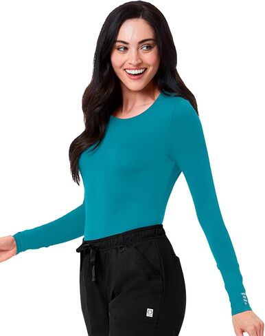 Maevn Women's Coolmax Long Sleeve Under Scrub Tee in Saudi Arabia