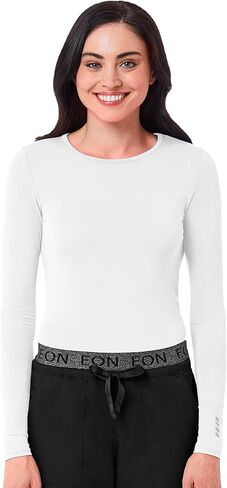 Maevn Women's Coolmax Long Sleeve Under Scrub Tee in Saudi Arabia