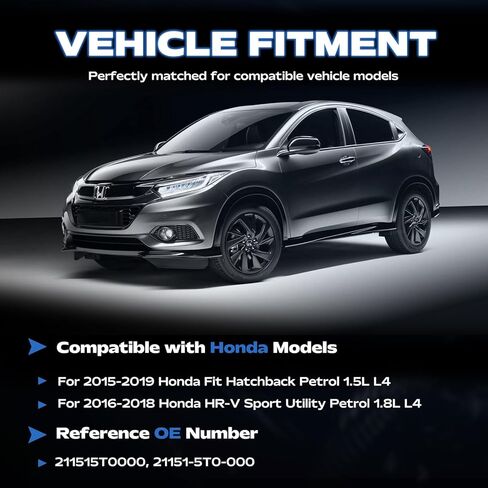 وعاء زيت ناقل الحركة من AUCERAMIC مع قابس تصريف متوافق مع Honda 2015-2019 Fit 1.5L L4 HR-V 2016-2018 1.8L L4 يستبدل 21151-5T0-000 in Kuwait