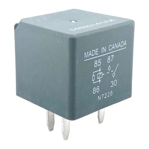 04692141AA مرحل محرك منفاخ HVAC (عبوة من قطعتين)، مرحل صغير SPST 12 فولت 4 دبابيس متوافق مع 2008-2010 كرايسلر تاون آند كانتري، دودج جراند كارافان، جيب ليبرتي، يعمل على إصلاح مشكلات تدفق هواء التيار المتردد in Saudi Arabia