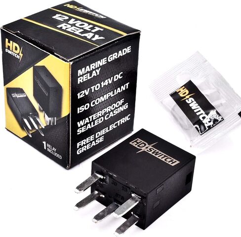 HD Switch مقاوم للماء 12V Relay يحل محل John Deere M169838 - يتضمن الشحوم العازلة in Saudi Arabia
