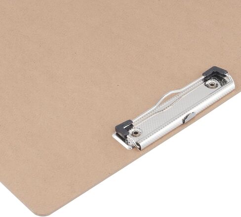 10 Pack Clipboards, 9 x 12.4 Inch Wooden Horizontal Clipboards with Low Profile Metal Clip, Large Wood Landscape Clipboard for Drawing Sketch Art, Brown in Saudi Arabia