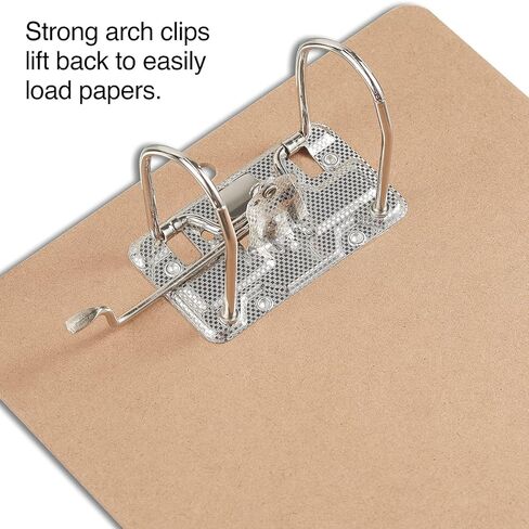 حافظة خشبية من Staples ArchBoard، حجم قانوني، بني، 3 عبوات - ألواح حافظة كلاسيكية من الألواح الصلبة in Saudi Arabia
