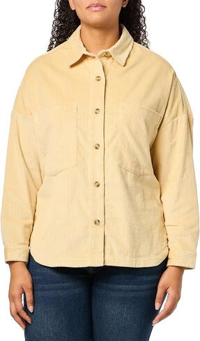 Billabong Women's Stoked on You Oversized Fit Button Down Long Sleeve Shirt in Saudi Arabia
