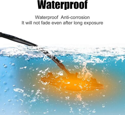 cueclue Pack-4 مصابيح LED للشبكة الأمامية للسيارة، 3.7 بوصة × 0.59 بوصة ضوء المصد الأمامي مع حزام، مصابيح زخرفية شبكية مقاومة للماء ABS لشبكة Toyota 4Runner TRD Pro 2014-2022 (أصفر) in Kuwait