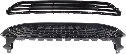 Front Bumper Grille Upper Lower Black Grill Kit Replacement for 2013 2014 2015 2016 Fusion in Saudi Arabia