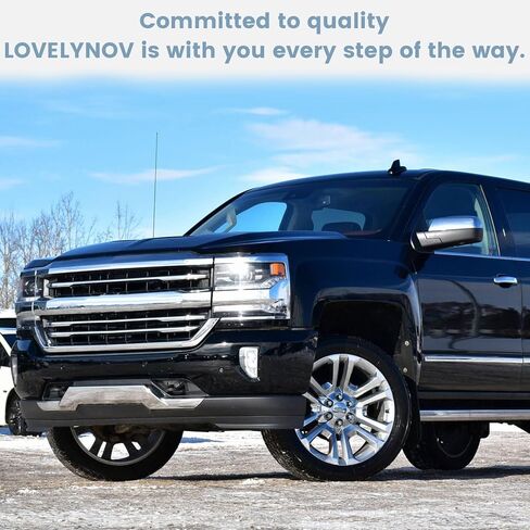 مجموعة مصراع الشبكة النشطة متوافقة مع Chevy Silverado 1500 2017 2018 2019 GMC Sierra 1500 مدخل الهواء مصراع مع استبدال المحرك لـ 84363184 in Kuwait