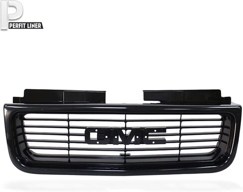 Perfit Liner New Front Black Grille Grill Compatible With 1998-2005 GMC Jimmy SUV Sonoma Pickup Truck Fits GM1200436 12472678 in Saudi Arabia