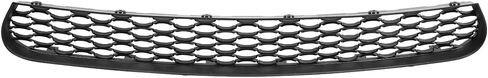 IKON MOTORSPORTS Front Lower Grille, Compatible With 2015-2023 Dodge Charger SRT/Scat Pack, SRT Style Unpainted Black PP Bumper Mesh Grill Guard in Kuwait