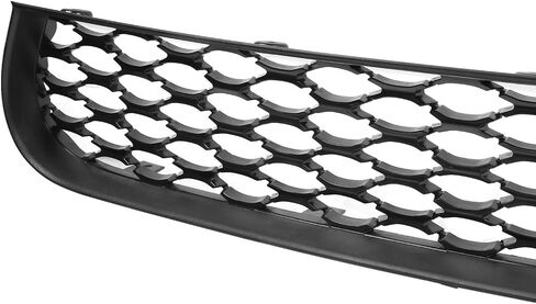 IKON MOTORSPORTS Front Lower Grille, Compatible With 2015-2023 Dodge Charger SRT/Scat Pack, SRT Style Unpainted Black PP Bumper Mesh Grill Guard in Kuwait