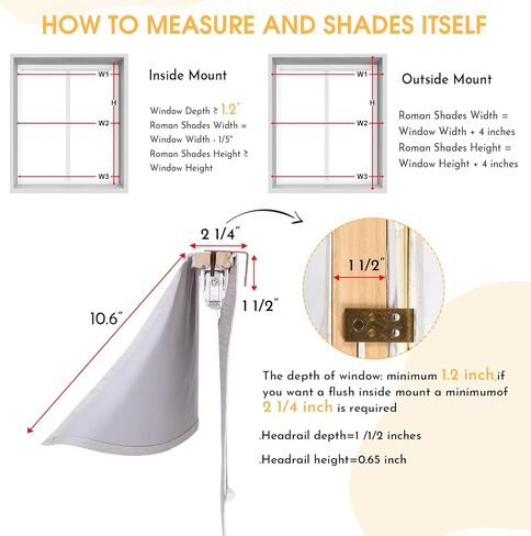 ظلال رومانية لتصفية الضوء من persilux للنوافذ الداخلية اللاسلكية، ستائر رومانية من قماش الكتان قابلة للسحب، ظلال نوافذ الخصوصية للباب، غرفة النوم، المكتب، سهلة التركيب، كريم ترشيح الضوء، حجم مخصص in Kuwait