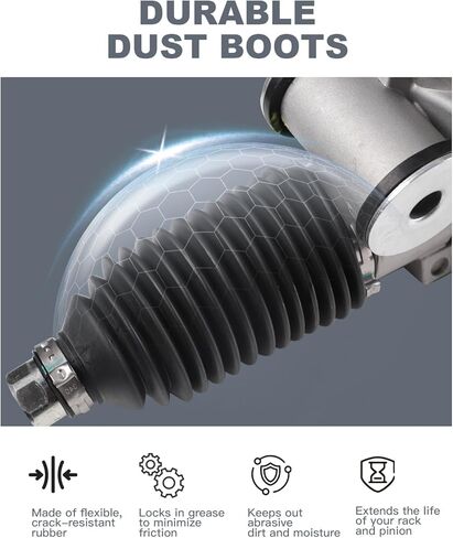 مجموعة الرف والترس متوافقة مع شيفروليه تريل بليزر EXT، وجي إم سي إنفوي XL XUV، وبويك رينييه، وأولدزموبيل برافادا، وإيسوزو اسيندر، ورف الطاقة الهيدروليكي ومجموعة التوجيه ترس استبدال OE 22-1014 in Kuwait