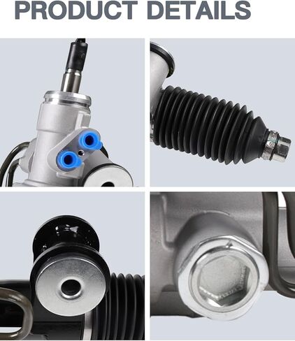 مجموعة الرف والترس متوافقة مع شيفروليه تريل بليزر EXT، وجي إم سي إنفوي XL XUV، وبويك رينييه، وأولدزموبيل برافادا، وإيسوزو اسيندر، ورف الطاقة الهيدروليكي ومجموعة التوجيه ترس استبدال OE 22-1014 in Kuwait