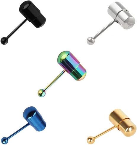 اللسان بار الفولاذ المقاوم للصدأ تهتز البنصر هيئة ثقب المجوهرات الحديد والمجوهرات الفضة in Saudi Arabia