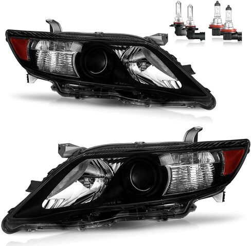 Headlights Assembly for 2010 2011 Toyota Camry[4-Door Sedan] Headlamp Replacement Pair (Only fits US Version, does NOT fit hybrid models) in Saudi Arabia