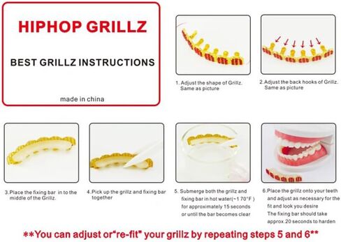 مغني الراب الرجال والنساء وهمية Grillz مصاص دماء الأسنان الفضة مشاوي لأسنانك الماس Grillz للنساء 14K مطلية بالذهب مثلج خارج الهيب هوب الأسنان الرجال زي تأثيري قضبان صب إضافية، اكسسوارات زي مصاص دماء in Saudi Arabia