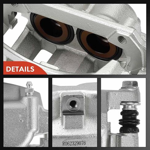 A-Premium Disc Brake Caliper Assembly with Brackets Compatible with Dodge Vehicles - Dakota 2003 2004 - Front and Rear, Driver and Passenger Side in Saudi Arabia