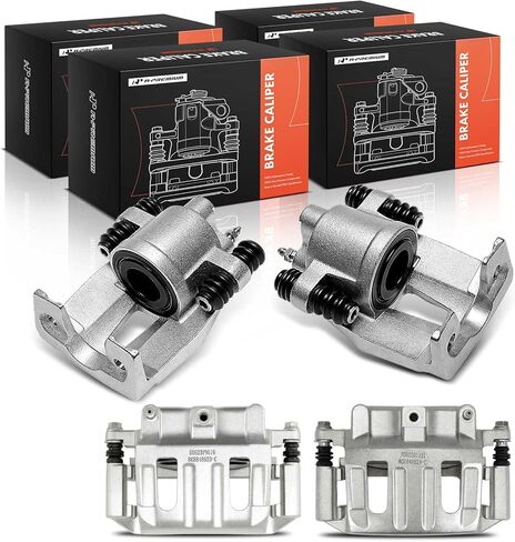 A-Premium Disc Brake Caliper Assembly with Brackets Compatible with Dodge Vehicles - Dakota 2003 2004 - Front and Rear, Driver and Passenger Side in Saudi Arabia