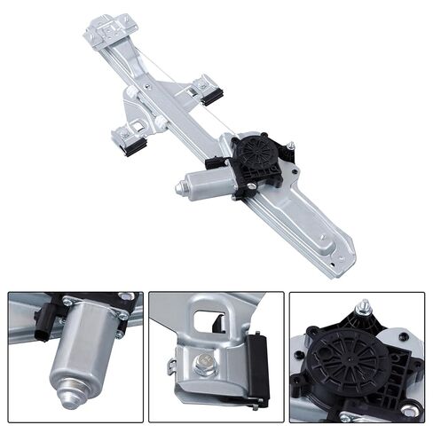 Rear Right Power Window Regulator with Motor Replacement for Escalade 2015-2020 Tahoe 2015-2020 Cheyenne 2014-2018 Silverado 1500 2014-2019 Replacement for 22921497 751-063 in Saudi Arabia