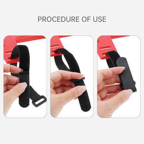 Windance 2PCS 11.2 Inch 30cm Motorcycle Front Fork Saver, Fork Support Brace Suspension Guard Protector for Dirt Pit Bike Motocross with 2 Hook Loop Fastener Straps (Red) in Saudi Arabia