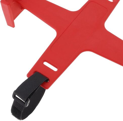 Windance 2PCS 11.2 Inch 30cm Motorcycle Front Fork Saver, Fork Support Brace Suspension Guard Protector for Dirt Pit Bike Motocross with 2 Hook Loop Fastener Straps (Red) in Saudi Arabia