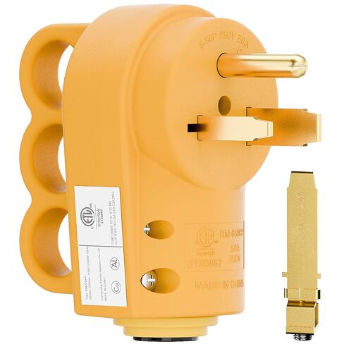 Nema 6-50R 50Amp 250V Female Welder Receptacle, 50A 250V Welder 3-Prong Female, ETL Listed 50A Welder Socket, 50A 250V Welder Connector in Kuwait