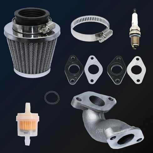 فلتر هواء كاربوريتر AT125 متوافق مع كولمان Powersports ATV AT125-B AT125-EX AT125-UT 125cc رباعي الكربوهيدرات in Kuwait