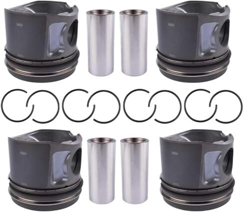 Pistons And Rings 4x STD AP03 Compatible With Transit Ducato Jumper in Saudi Arabia