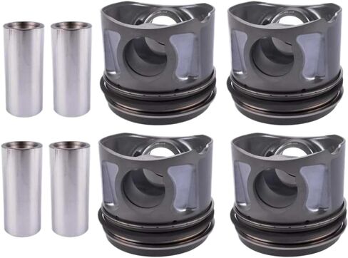 Pistons And Rings 4x STD AP03 Compatible With Transit Ducato Jumper in Saudi Arabia