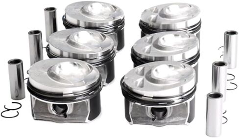 Piston Rings Set for 3.6L VR6 FSI Engines Compatible with Q7 and CC Models with Engine Codes BLV BWS CNNA CDVA BHK in Saudi Arabia