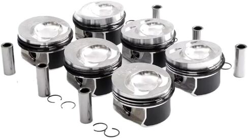 Piston Rings Set for 3.6L VR6 FSI Engines Compatible with Q7 and CC Models with Engine Codes BLV BWS CNNA CDVA BHK in Saudi Arabia