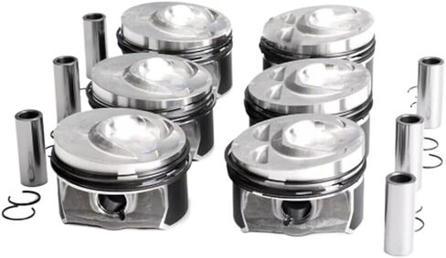 Piston Rings Set for 3.6L VR6 FSI Engines Compatible with Q7 and CC Models with Engine Codes BLV BWS CNNA CDVA BHK in Saudi Arabia