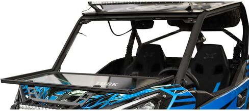 Tusk UTV زجاج أمامي قابل للطي مع ممسحة زجاج أمامي متوافق مع Can-Am Maverick Trail 800/1000 2018-2026/Maverick Sport/Sport Max 2019-2026 in Saudi Arabia